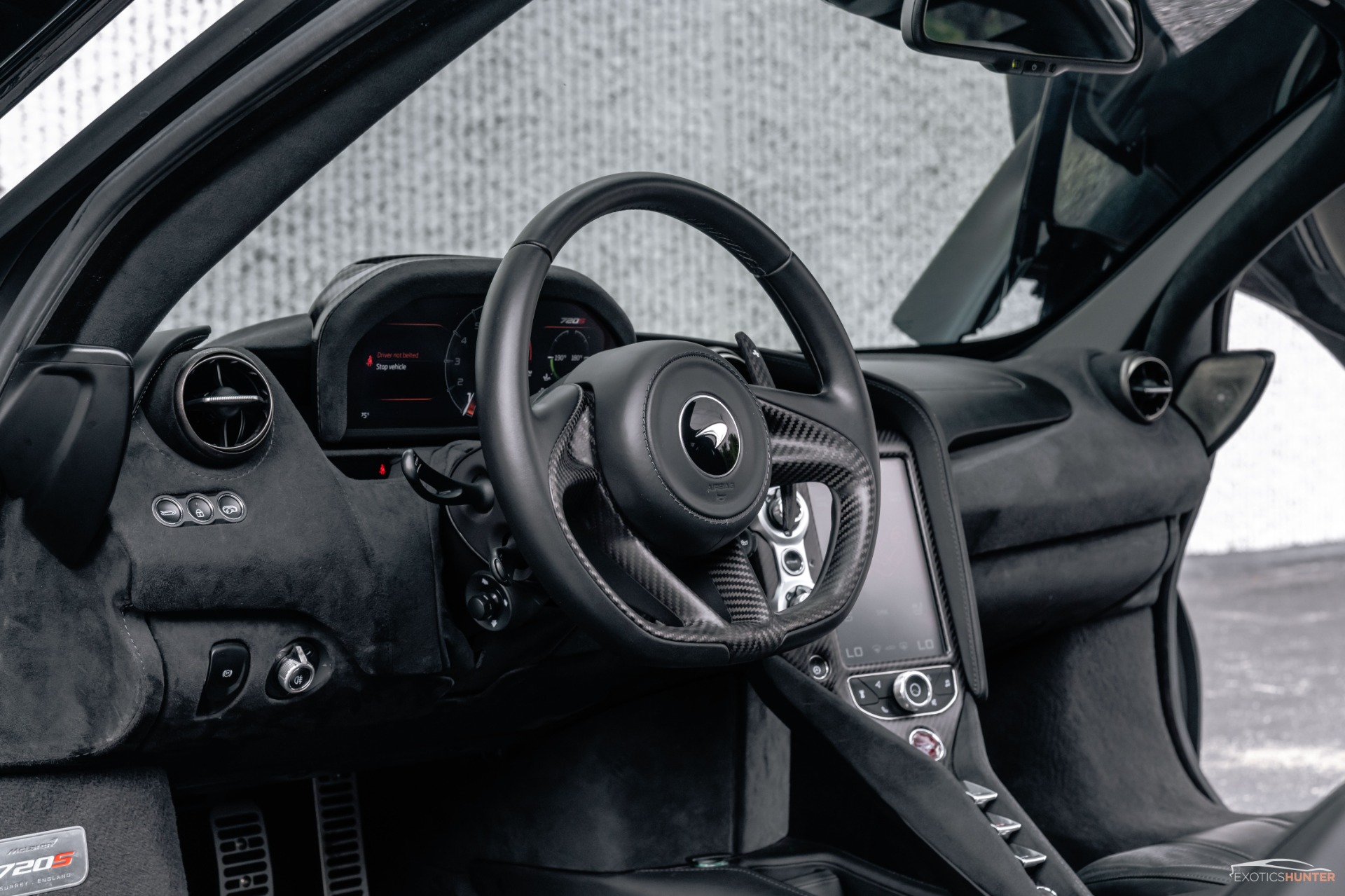 Used 2019 McLaren 720S Performance $351K MSRP Wrapped Matte Black